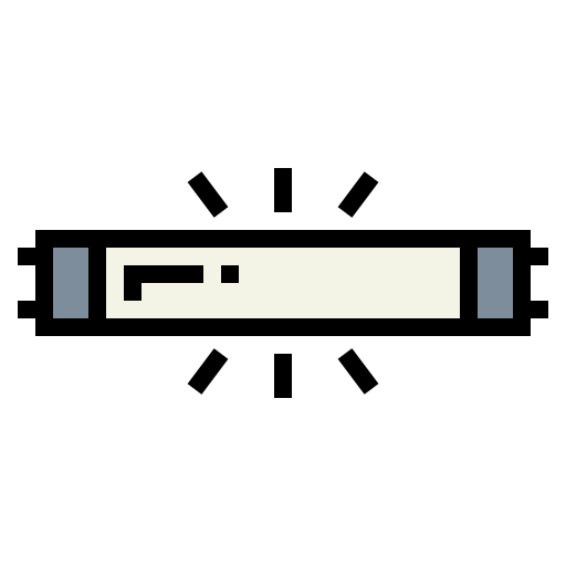 Fluorescent icon