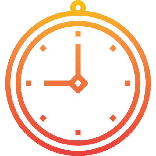 Wall clock icon