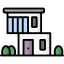 Modern house icon 64x64