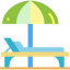 Sunbed icon 64x64