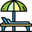 Sunbed icon 64x64