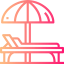 Sunbed icon 64x64