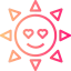 Sun icon 64x64