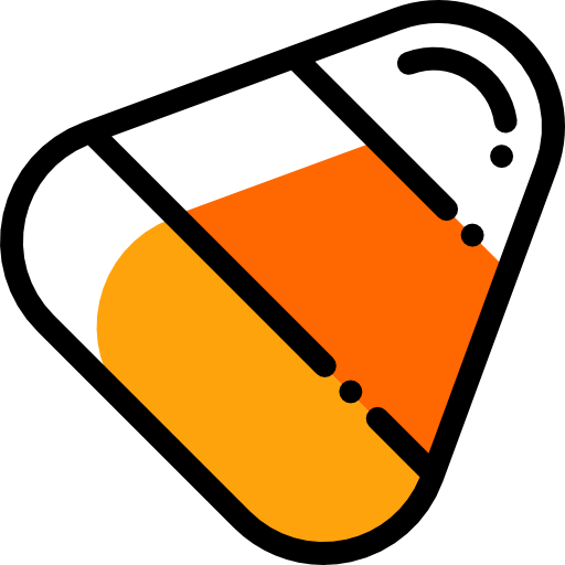 Candy corn icon