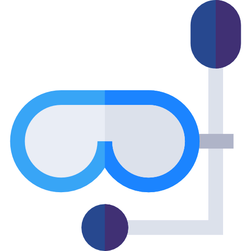 Diving mask icon