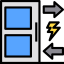 Automatic doors icon 64x64