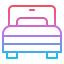 Single bed icon 64x64