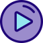 Play button icon 64x64