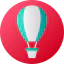 Hot air balloon icon 64x64
