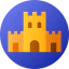 Sand castle icon 64x64
