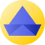 Paper boat Symbol 64x64