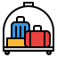 Travel luggage icon 64x64