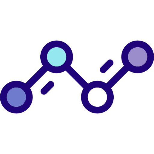 Line chart icon