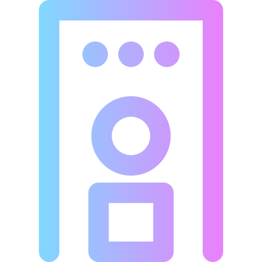 Security gate icon