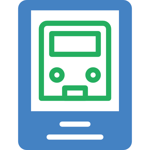 Bus stop icon