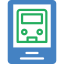 Bus stop icon 64x64