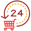 Online shopping icon 64x64