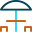 Picnic table icon 64x64