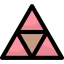 Triangles icon 64x64