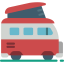 Camper van icon 64x64