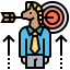 Business strategy icon 64x64