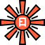 Sun icon 64x64