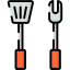 Barbecue tools icon 64x64