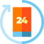 24 hours 图标 64x64