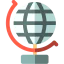 World globe アイコン 64x64