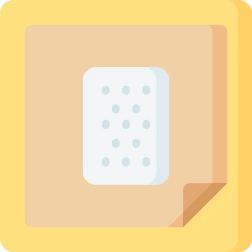 Nicotine patch icon