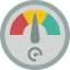 Speedometer icon 64x64