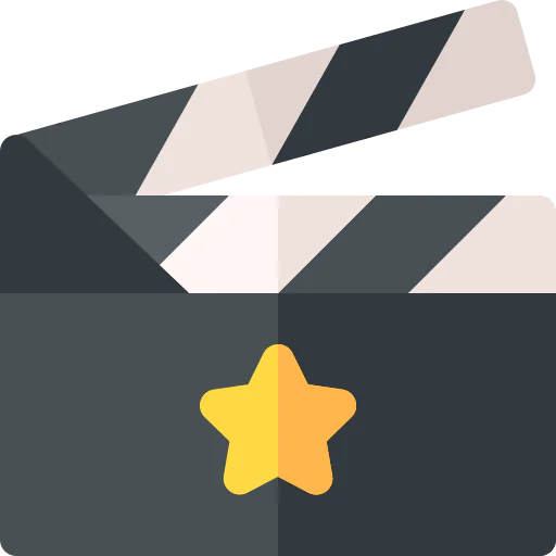 Clapperboard icon