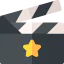 Clapperboard icon 64x64