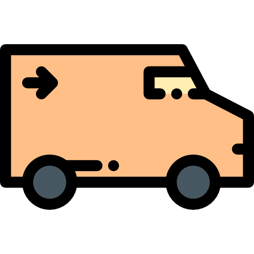 Van cargo icon