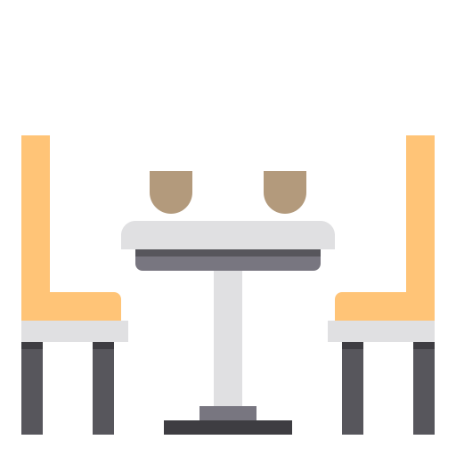 Dinner table icon