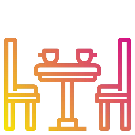 Dinner table icon