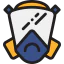 Gas mask icon 64x64