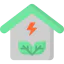 Green house ícono 64x64