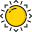 Sun icon 64x64