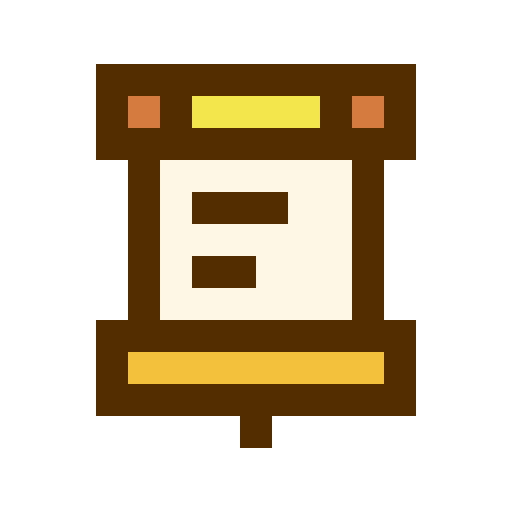 Paper scroll icon
