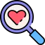 Online dating icon 64x64