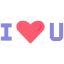 I love you icon 64x64