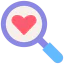 Online dating biểu tượng 64x64