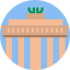 Brandenburg gate icon 64x64