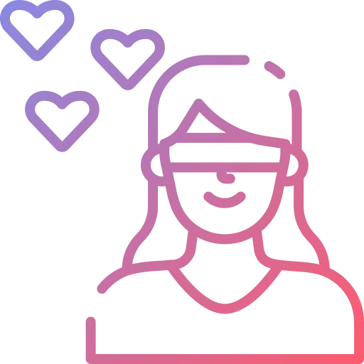 Blind date icon