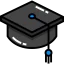 Mortarboard icon 64x64