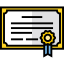 Certificate icon 64x64