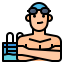 Swimmer icon 64x64