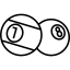 Two Billiards Balls icon 64x64