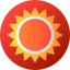 Sun icon 64x64